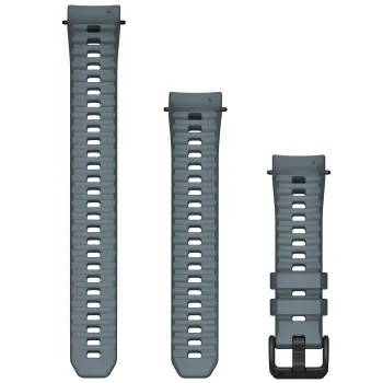 Garmin curea silicon cu latime de 20mm gri Twilight - pentru Instinct E 40 mm