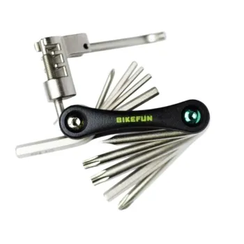 Bikefun - Unealta multifunctionala pentru reparatii Bicicleta Tool BF Gadget - 12 functii