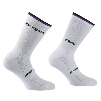 Northwave - sosete ciclism - TRY Again Sock - White