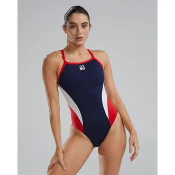 TYR - Costum Femei - Diamonfit USA - Red White Navy