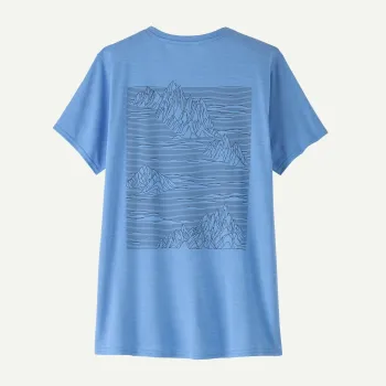 Patagonia - tricou - W Capilene Cool Daily Graphic - Albastru