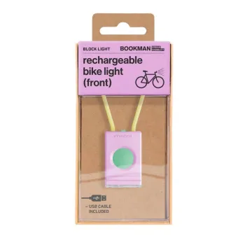 Bookman - lumina fata reincarcabila - 50 lumeni - roz