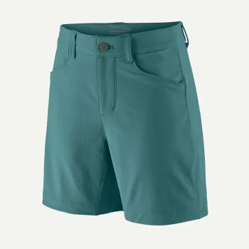 Patagonia - sort - W Landfarer Bike Shorts Wetland Blue - Albastru