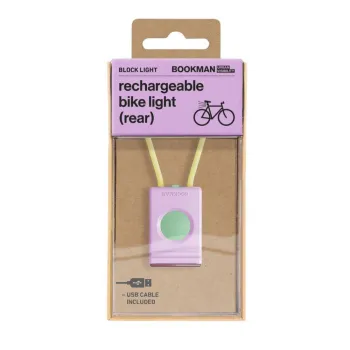 Bookman - lumina spate reincarcabila - 18 lumeni - roz