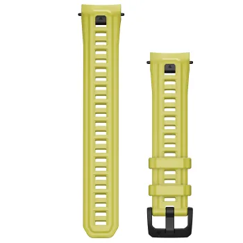 Garmin curea silicon cu latime de 22mm galben Electric Lime - pentru Instinct E 45 mm