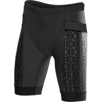 TYR - FEMALE 8IN COMP TRI SHORT - Negru