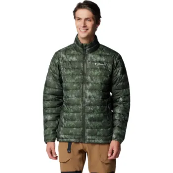 Columbia - Geaca Barbati Columbia Powder Lite II Printed - verde