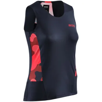 CEP - maiou tehnic - camocloud tank top - pink | peacoat