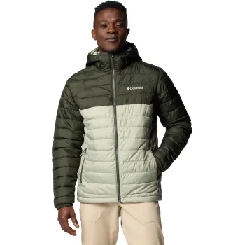 Columbia - Geaca Barbati Columbia Powder Lite II Hooded - verde