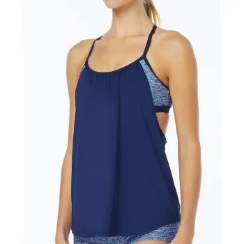 TYR - maiou cu bustiera - MANTRA SHEA 2 IN 1 TANK - Gri