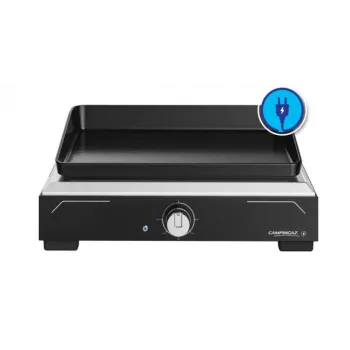 Plancha electrica Campingaz Electric 1XD fonta emailata curatare usoara husa inclusa - 2198523
