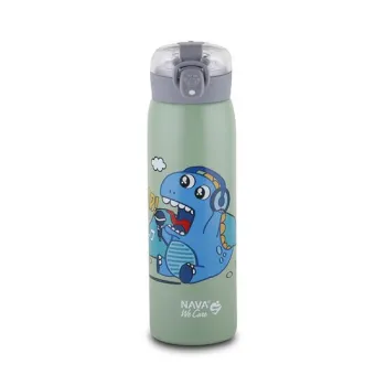Sticla termoizolanta Nava We care 500ml verde
