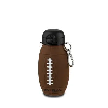 Sticla de apa din silicon, Nava We care, 700 ml, minge rugby