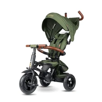 Tricicleta pliabila Qplay Rito Deluxe Verde-Maslina