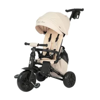 Tricicleta ultrapliabila Qplay Nova MAX Bej