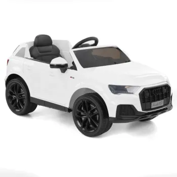 AUDI Q7 WHITE - Masină de jucărie cu baterie