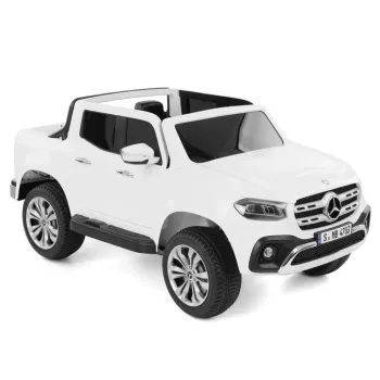 MERCEDES BENZ XMX606 WHITE - Masină de jucărie cu baterie