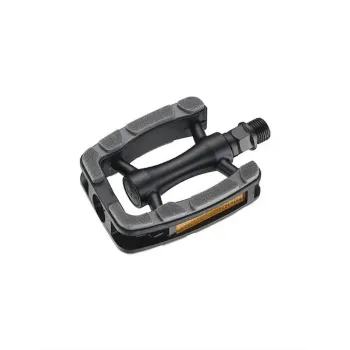 Pedale Marwi SP-823, reflectorizante, aluminiu, negru