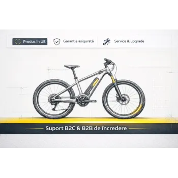 Bicicleta Electrica Devron 28120 CN7 - 28 Inch, L, Negru