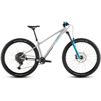 BICICLETA CUBE REACTION TM ONE RAWMETAL BLUE 2026 cadru L (19") - roti 29