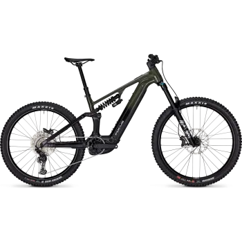 Bicicleta Electrica Focus Sam 2 6.8 29 600Wh Urban Green / Magic Black - M(42cm)