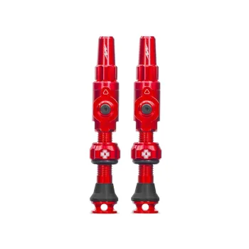 Valve tubeless Muc-Off Tubeless Valves Big Bore Lite (Medium) Red
