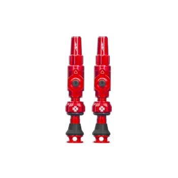 Valve tubeless Muc-Off Tubeless Valves Big Bore Lite (Small) Rosu