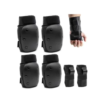 Set protectii genunchi, coate si incheieturi L