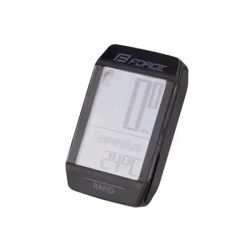 Ciclocomputer Force RAPID 15F fara fir, negru