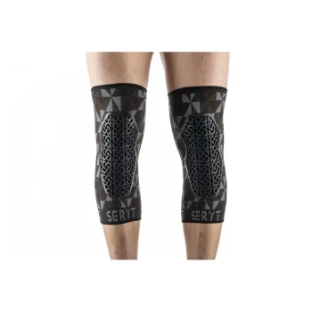 Protectii genunchi Seryt Arlecchino Grey Black M