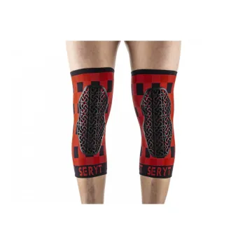 Protectii genunchi Seryt Checker Red L/XL