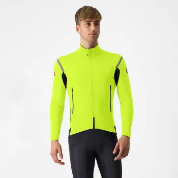 Jacheta Castelli Perfetto RoS 2 Galben Fluo/Argintiu Reflex S