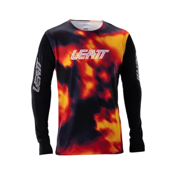 Tricou Leatt MTB Gravity 8.0 Heatmap Red M