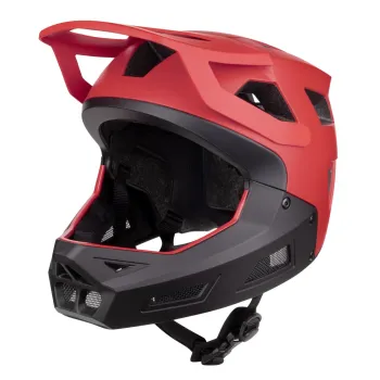 Casca Force DROP downhill, rosu-negru L-XL