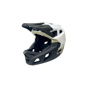 Casca full-face Integra Sport white - Military Green L (59-61 cm)