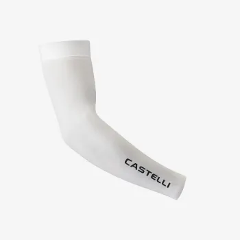 Incalzitoare brate Castelli UPF 50+ Arm 3, unisex, alb M