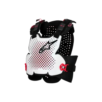 Protectie Corp Alpinestars A-4 Plasma Chest Protector negru/rosu/alb XL/XXL
