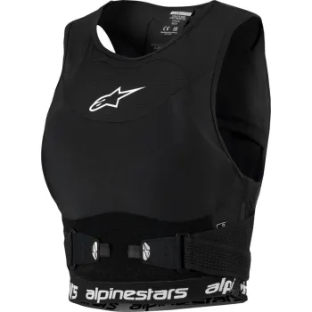 Protectie Corp Alpinestars Stella Plasma pentru femei negru/alb L