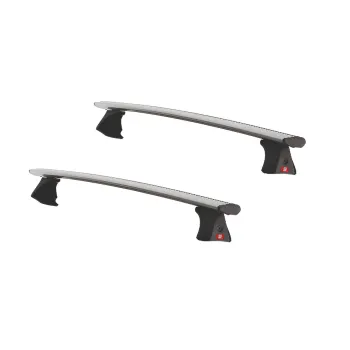 Bare transversale pentru Renault Kadjar, model 2015 - prezent, Fabbri Viva 12 ALU, sistem cu prindere pe plafon normal, aluminiu, argintiu