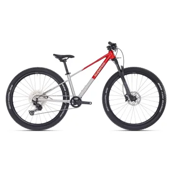 Bicicleta Superior TEAM 27.7 27.5 Gloss Brushed Alu/Red 13 - (XS)