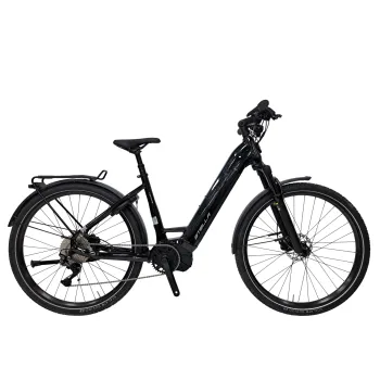 Bicicleta electrica Trekking Stella Tierra - 29 inch, 10V, L, Negru lucios