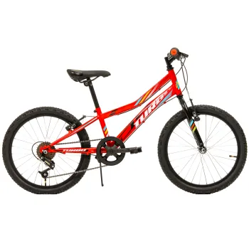 Bicicleta Copii DHS Turbo - 20 Inch, Rosu Reambalat
