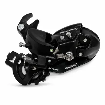 Schimbător spate 6/7 viteze Shimano Tourney  RD-TY300 prindere pe ax, negru