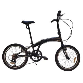 Bicicleta Pliabila Devron Practic 30 - 20 inch, Negru , Reambalat
