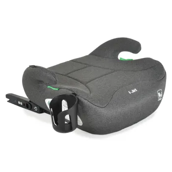 Inaltator auto copii Cangaroo I-Jet 125-150 cm, 6-12 ani, siguranta si confort in masina, Gri