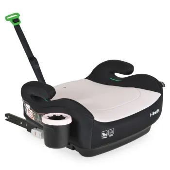 Inaltator auto copii Cangaroo I-Swift 125-150 cm, 6-12 ani, siguranta si confort in masina, Roz