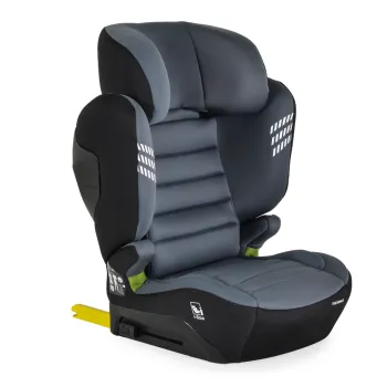 Scaun auto copii Cangaroo Performance 100-150 cm, 4-12 ani, siguranta si confort in masina, Gri/Negru
