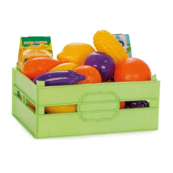 Set fructe si legume de jucarie in ladita pentru copii 06037 Polesie