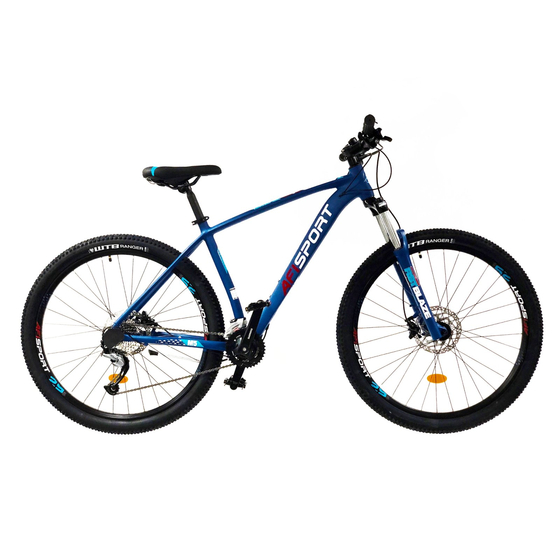 Bicicleta Mtb Afisport M5 - 29 Inch, L, Albastru, Culoare produs: Albastru, Marime produs: L