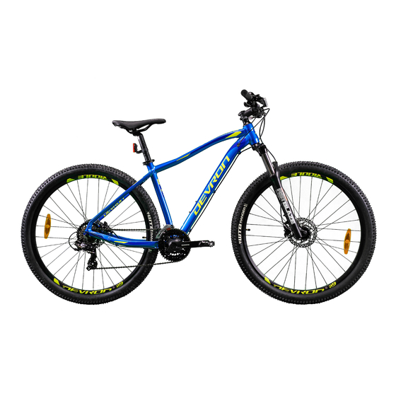 Bicicleta Mtb Devron Riddle 2023 RM0.9 - 29 Inch, L, Albastru, Culoare produs: Albastru, Marime produs: L